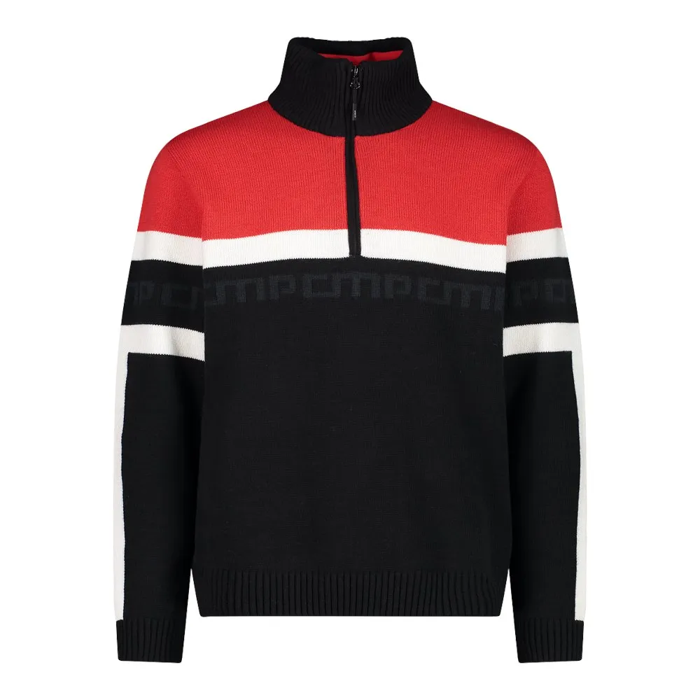 Cmp Knitted 7h77263 Trui Zwart