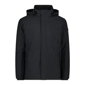 Cmp Snaps Hood 32k3227 Softshelljack Antraciet