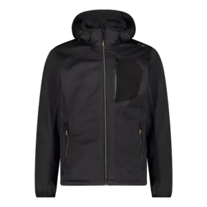 Cmp Zip Hood 32a1737 Softshelljack Zwart