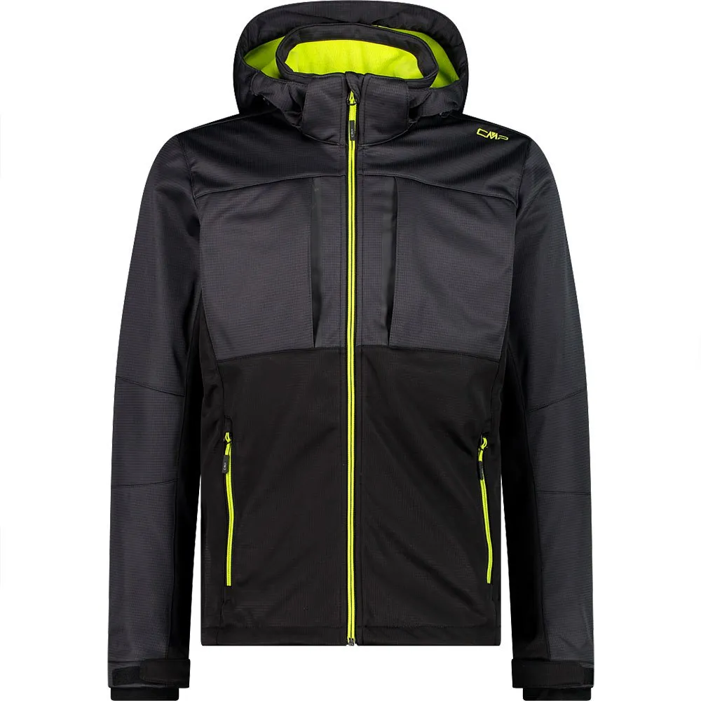 Cmp Zip Hood 32a1947 Softshelljack Antraciet