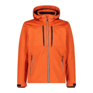 Cmp Zip Hood 32a1947 Softshelljack Oranje