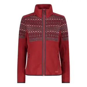 Cmp 32j2306 Fleece Met Volledige Rits Rood