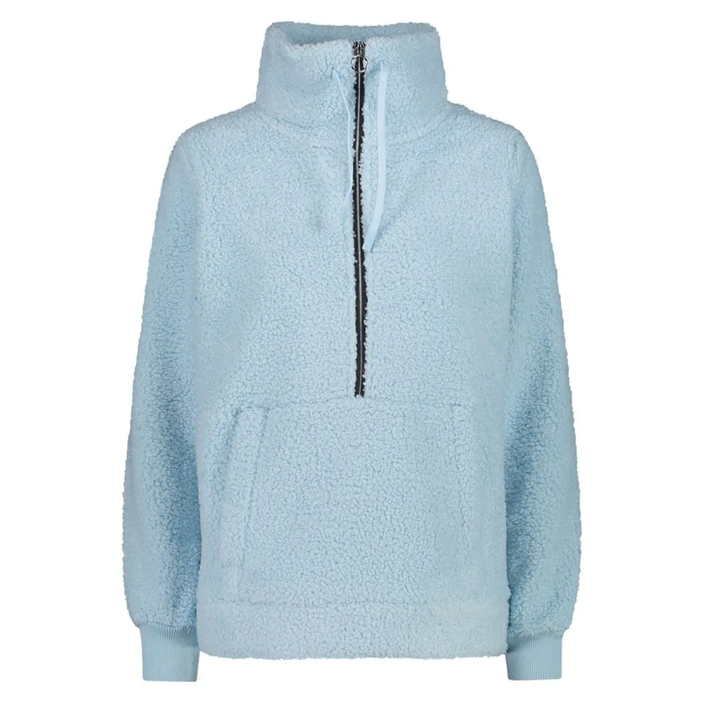 Cmp 32p3806 Sweatshirt Met Halve Rits Blauw