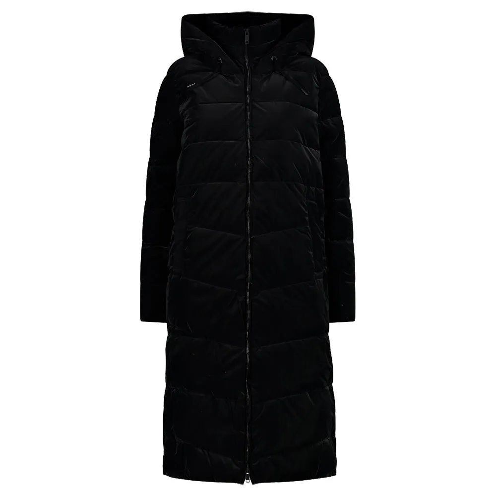 Cmp Coat Fix Hood 32k3106 Jas Zwart