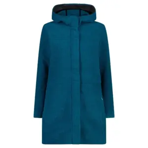 Cmp Coat Fix Hood 32m3476 Jas Deep Lake Melange