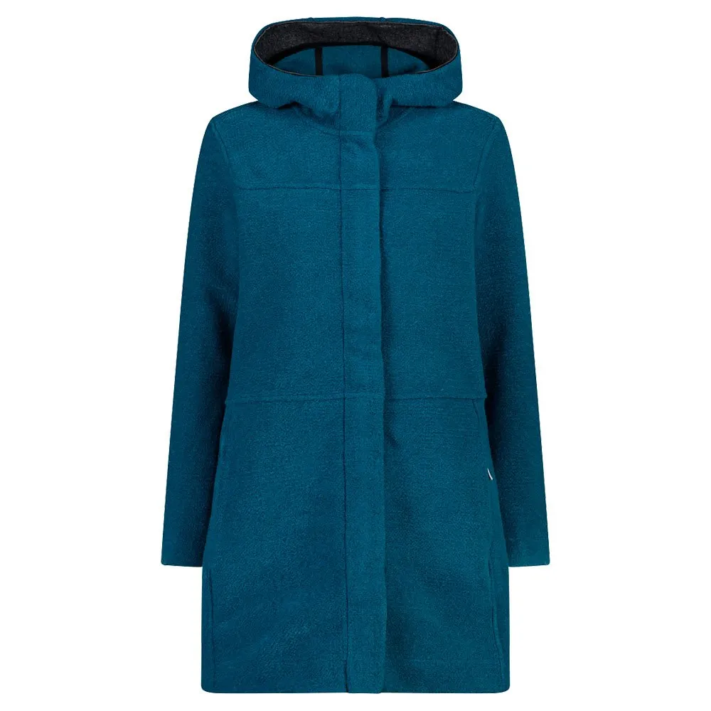 Cmp Coat Fix Hood 32m3476 Jas Deep Lake Melange
