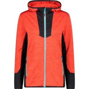 Cmp Fix Hood 32g3776 Fleece Met Kap Campari