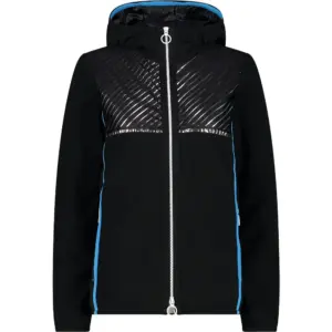 Cmp Fix Hood 32h0386 Fleece Met Kap Zwart