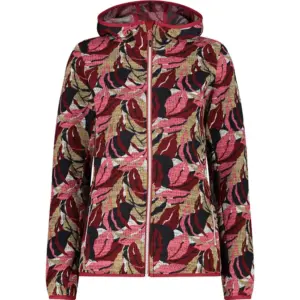 Cmp Fix Hood 32h1936 Fleece Met Kap Rood