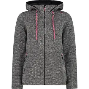 Cmp Fix Hood 32h2066 Fleece Met Kap Zwart