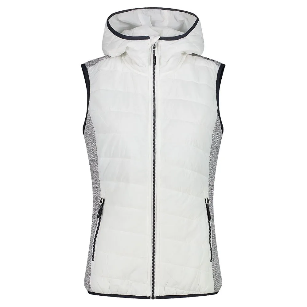 Cmp Fix Hood 32h3536 Vest B.co Gesso