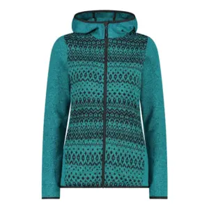 Cmp Fix Hood 32h3586 Fleece Met Kap Antraciet