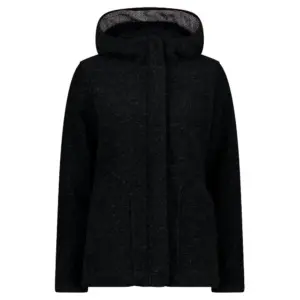 Cmp Fix Hood 32m2366 Fleece Met Kap Carbone M.