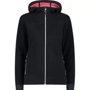 Cmp Fix Hood 32m2476 Fleece Met Kap Antraciet