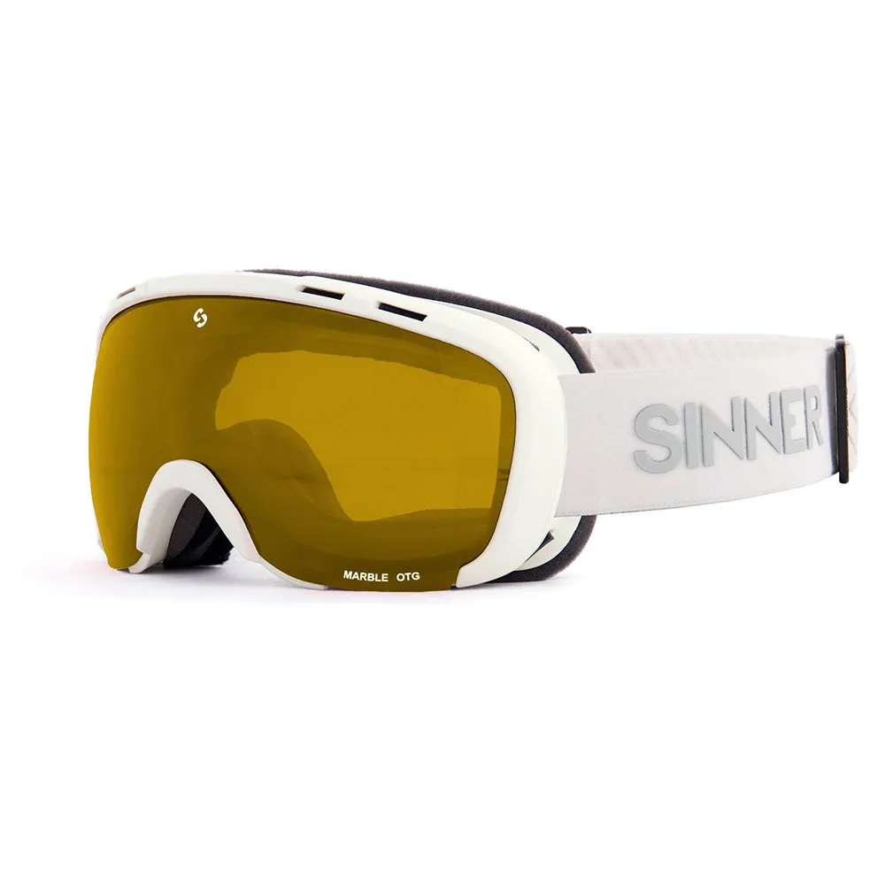 Sinner Marble Otg Skibril Wit