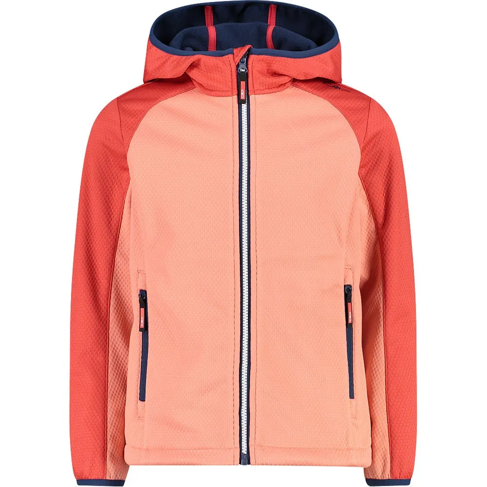 Cmp Fix Hood 32a1085 Softshelljack Flamingo