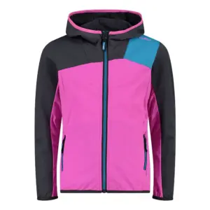 Cmp Fix Hood 32e4425 Fleece Met Volledige Rits Paars