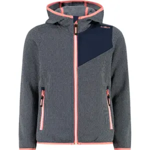 Cmp Fix Hood 32h1285 Fleece Met Kap Blauw