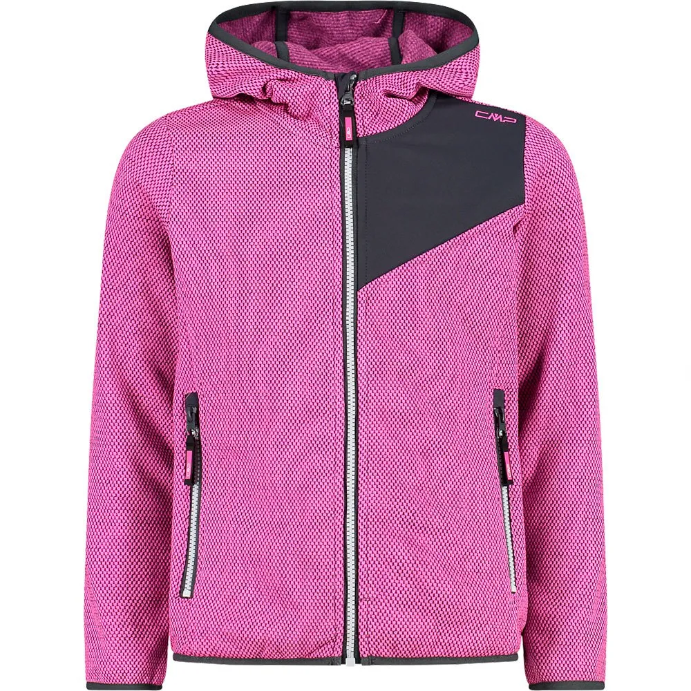 Cmp Fix Hood 32h1285 Fleece Paars