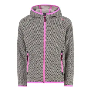 Cmp Fix Hood 32h1325 Fleece Met Kap Zwart