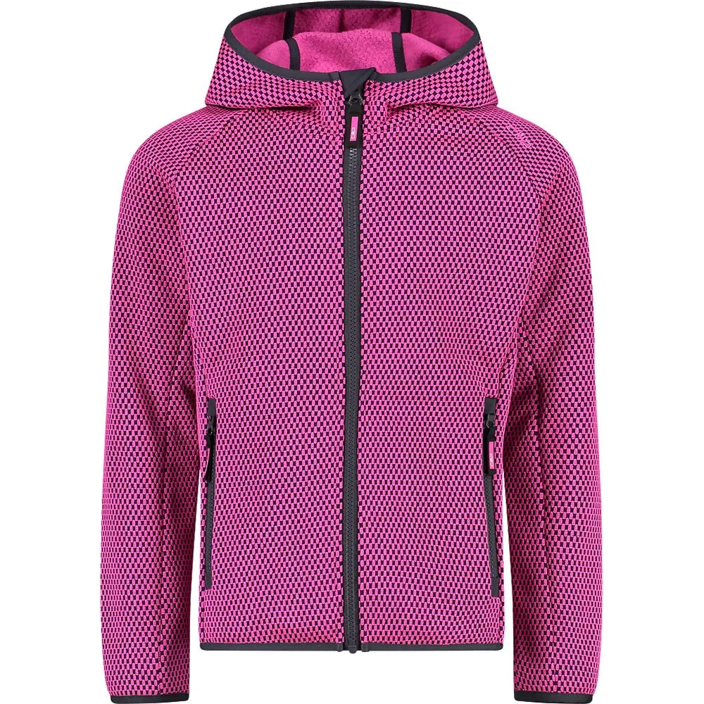 Cmp Fix Hood 32h1325 Fleece Paars