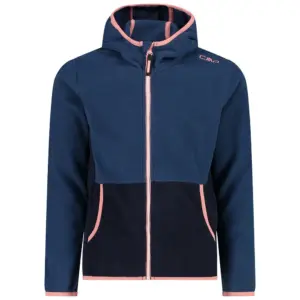 Cmp Fix Hood 32h1375 Fleece Met Kap Blauw