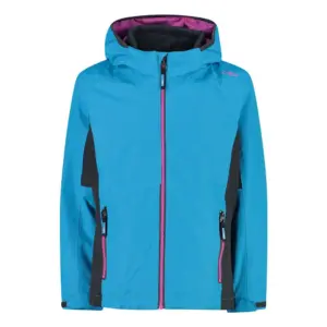 Cmp Fix Hood 32z1095d Afneembare Jas Turquoise