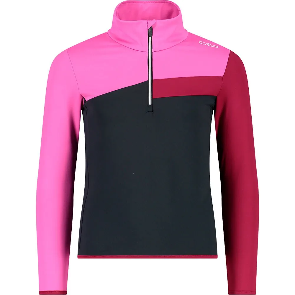 Cmp Sweat 32l0495 Fleece Met Halve Rits Titanium