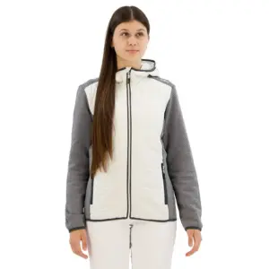 Cmp Hybrid Fix Hood 32h2026 Fleece B.co Gesso