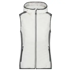 Cmp Hybrid Fix Hood 32h2036 Vest B.co Gesso