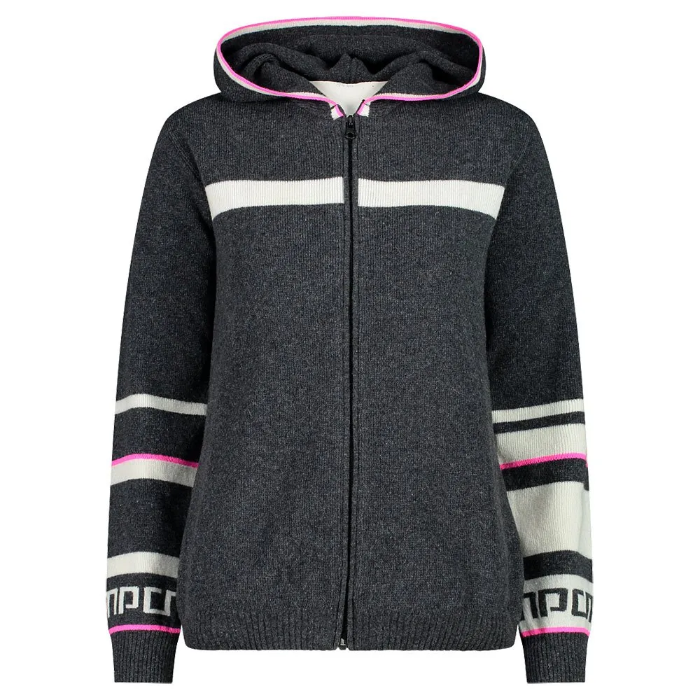 Cmp Knitted 7h26265 Trui Antraciet