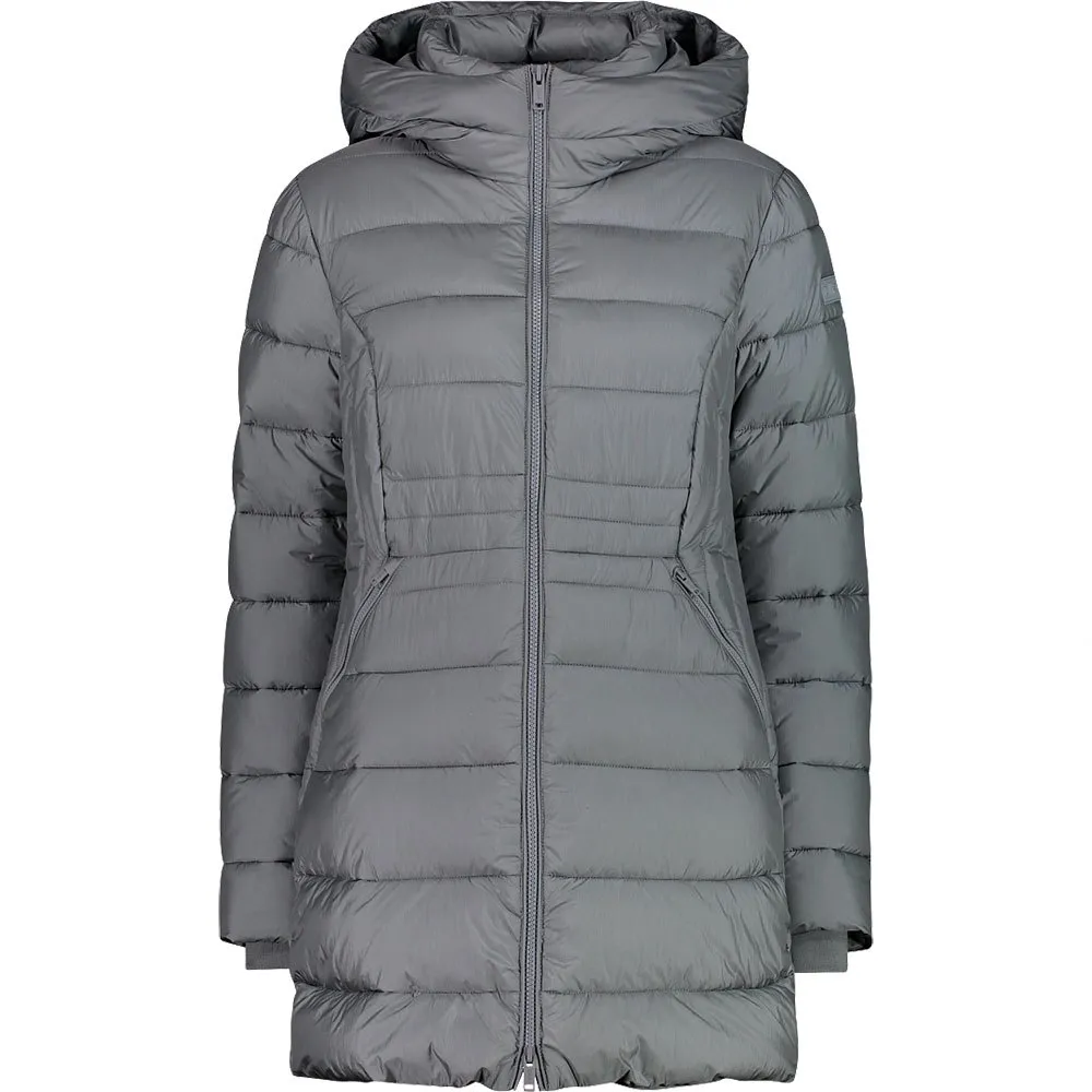 Cmp Fix Hood 32k3126 Parka Cemento