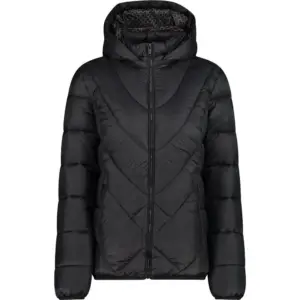 Cmp Snaps Hood 32k3026 Softshelljack Zwart