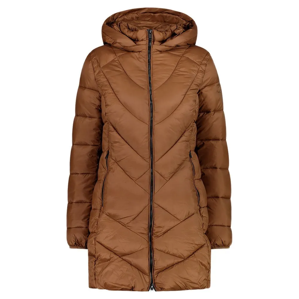 Cmp Snaps Hood 32k3036 Parka Camel