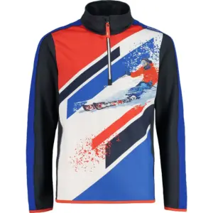 Cmp Sweat 31l0754 Fleece Met Halve Rits Titanium