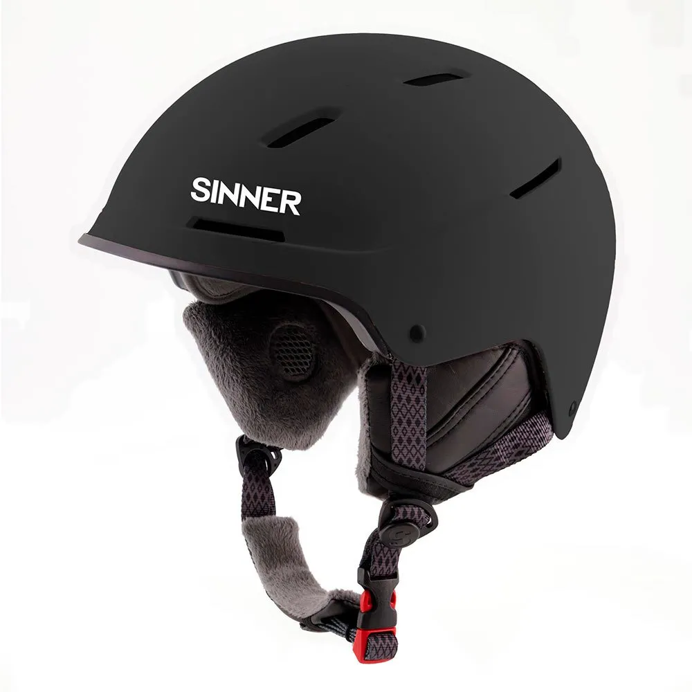 Sinner Whistler Helm Zwart
