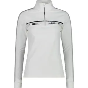 Cmp Sweat 32l0296 Fleece Met Halve Rits Wit