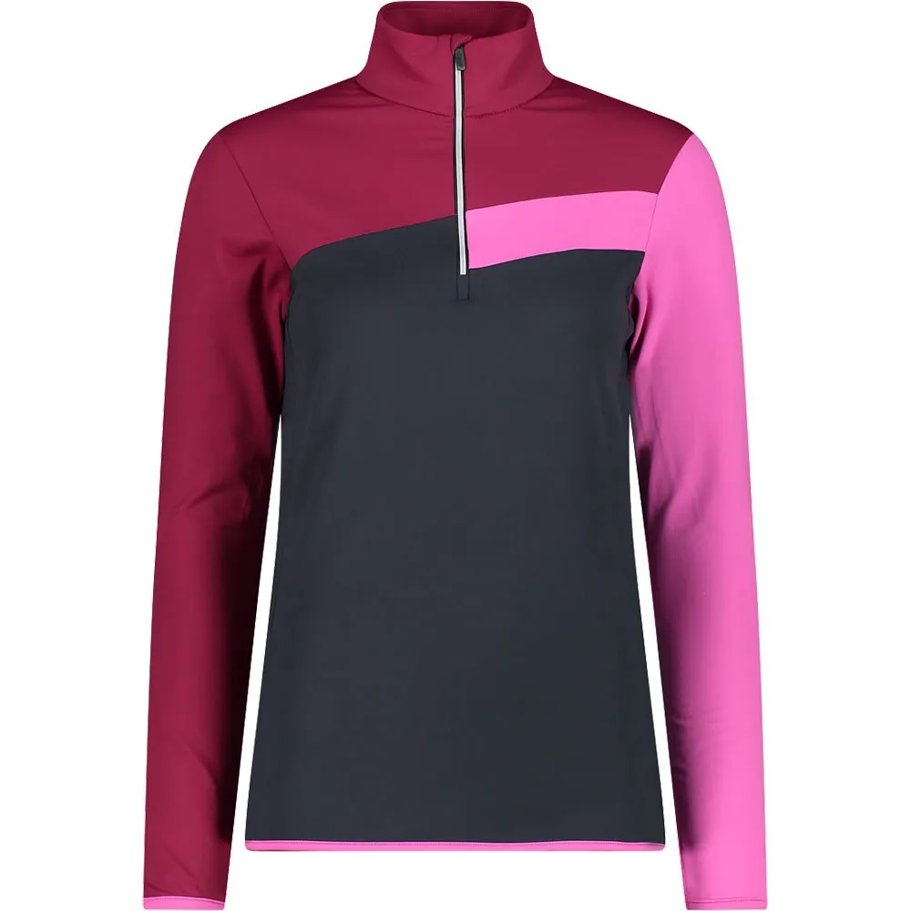 Cmp Sweat 32l0496 Fleece Met Halve Rits Titanium