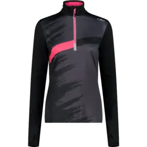 Cmp Sweat 32l4336 Fleece Met Halve Rits Zwart