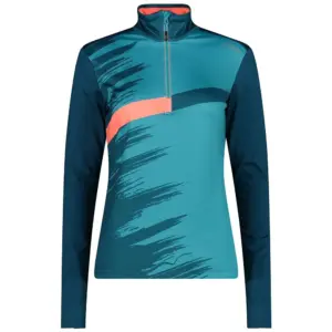 Cmp Sweat 32l4336 Fleece Met Halve Rits Deep Lake