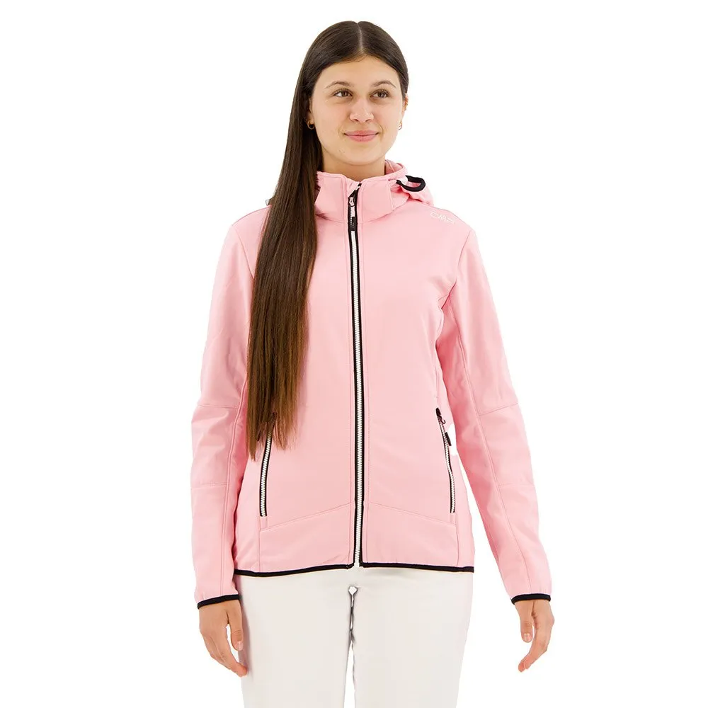 Cmp Zip Hood 32a0456 Softshelljack Roze