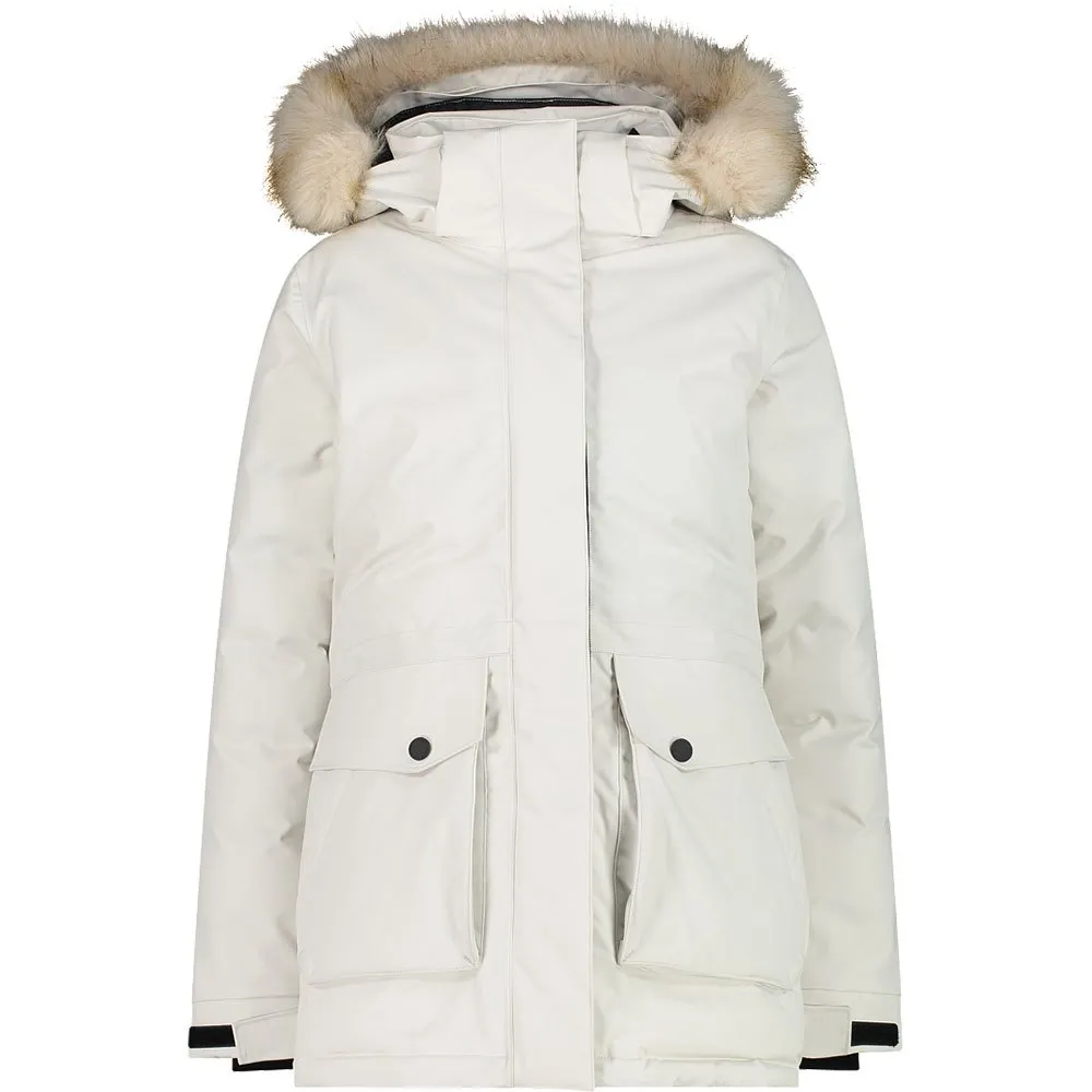 Cmp Zip Hood 32k3206f Parka Bone