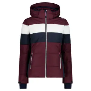 Cmp Zip Hood 32w0586 Afneembare Jas Prune