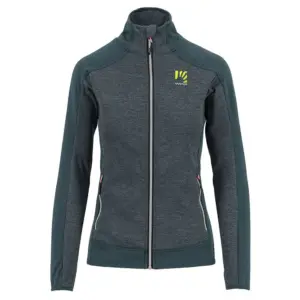 Karpos Odle Fleece Met Volledige Rits Zwart