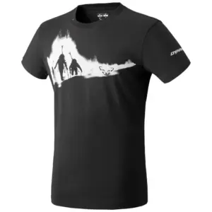 Dynafit Graphic T-shirt Met Korte Mouwen Zwart