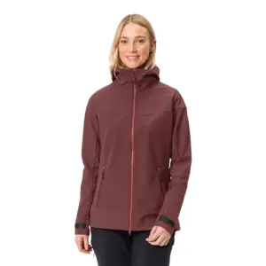 Vaude All Year Elope Softshelljack Dark Cherry
