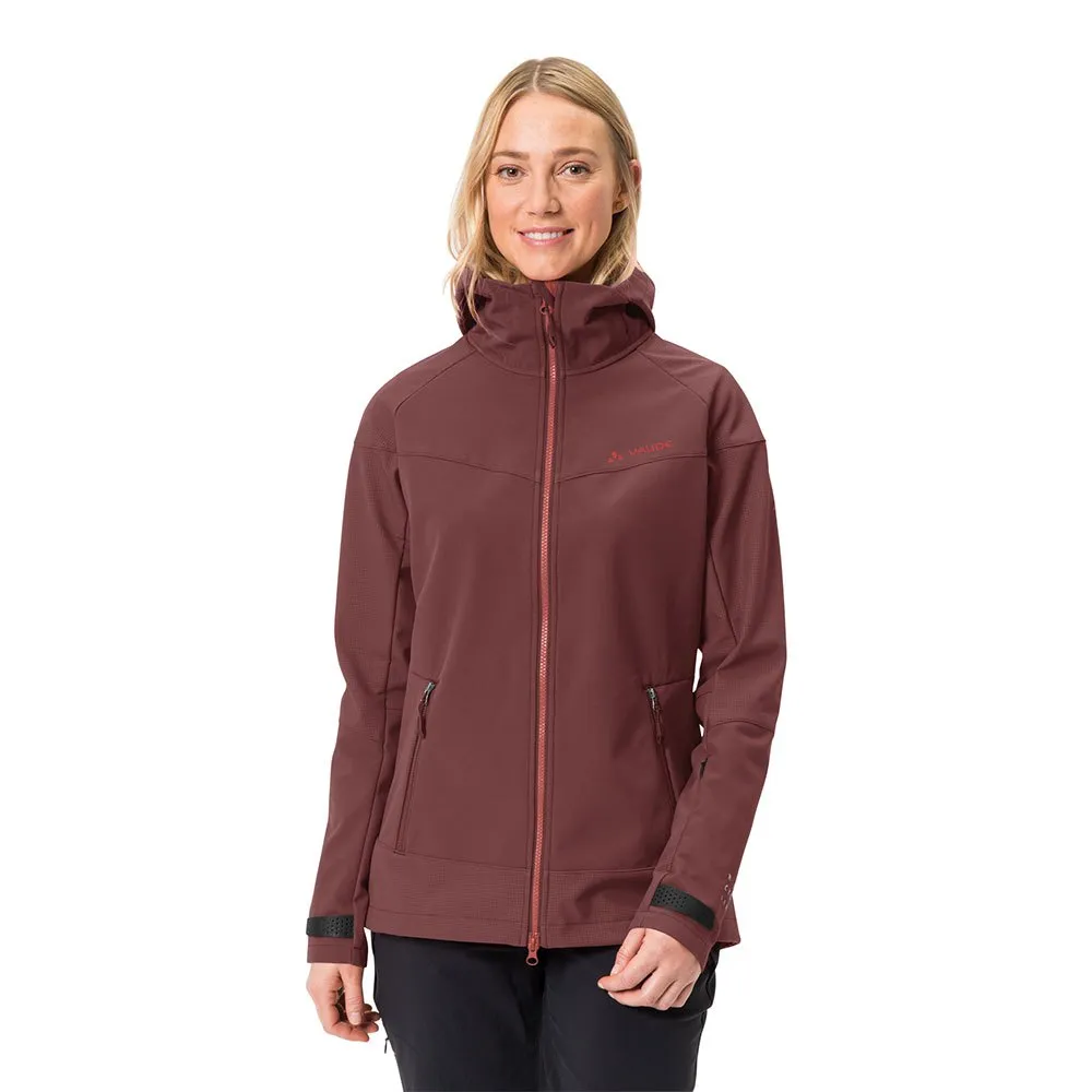 Vaude All Year Elope Softshelljack Dark Cherry