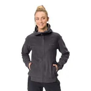 Vaude Neyland Fleece Met Kap Zwart