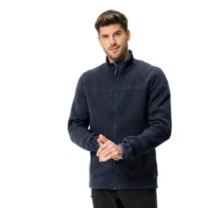 Vaude Rienza Iii Fleece Met Volledige Rits Dark Sea