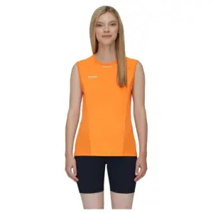 Mammut Aenergy Fl Cap Mouwloos T-shirt Tangerine